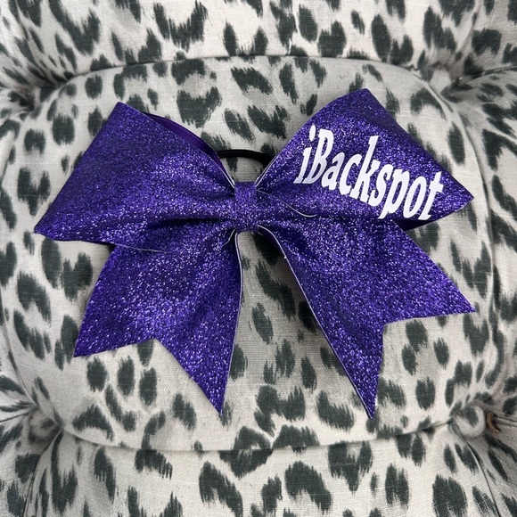 Other - Purple iBackspot Cheerleading Bow